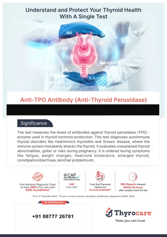 Anti-TPO Antibody Blood Test